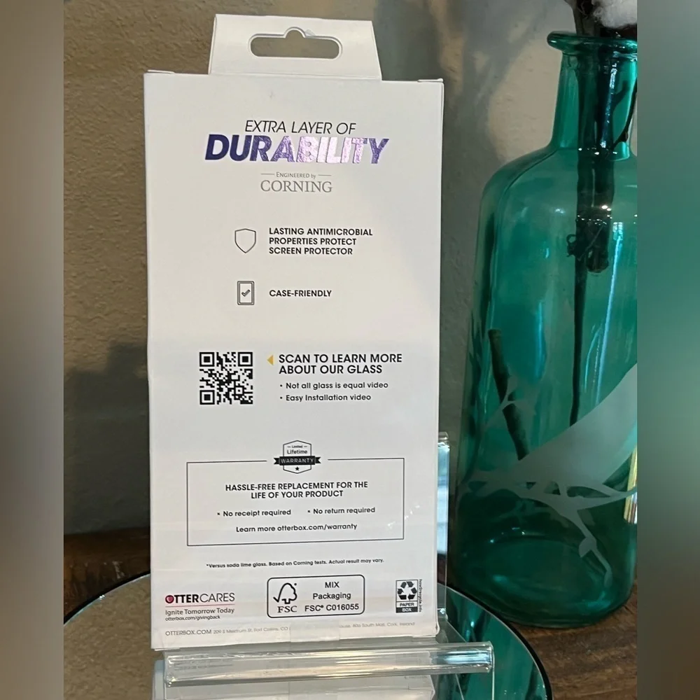 OtterBox Amplify Glass Screen Protector for iPhone 13 Pro Max and 2022 XL, new!